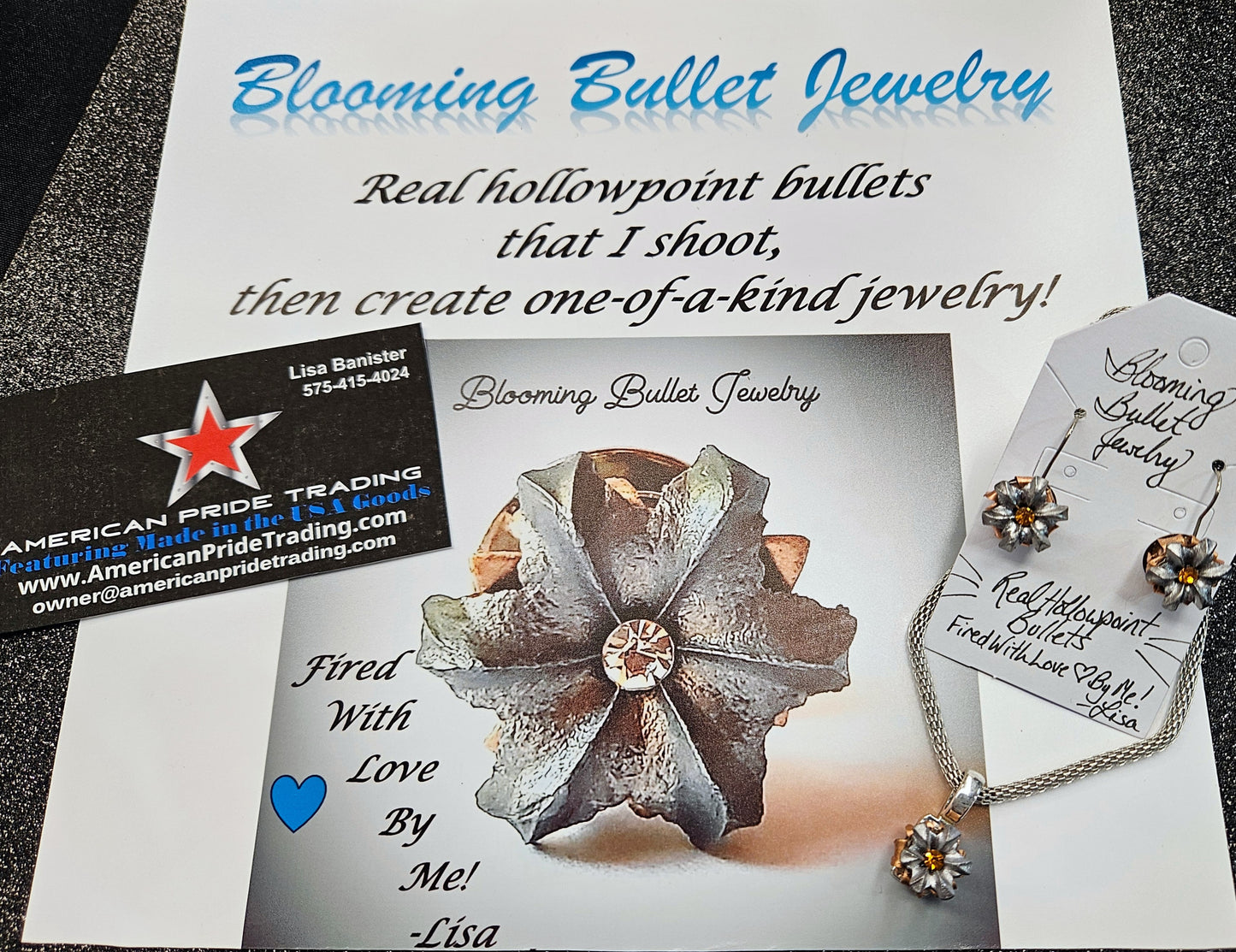 Blooming Bullet Necklace - Topaz