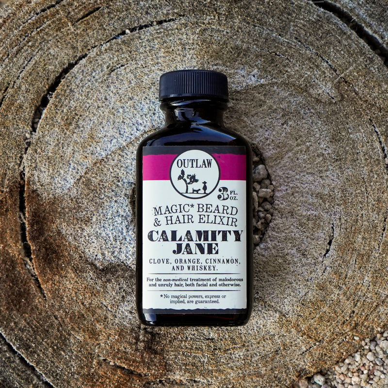 Outlaw's The Gambler Beard Oil & Hair Elixir