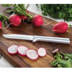 Rada 3 Pc Set Vegetable Peeler, Peeling Paring, & Tomato Slicer (Silver  Handle)